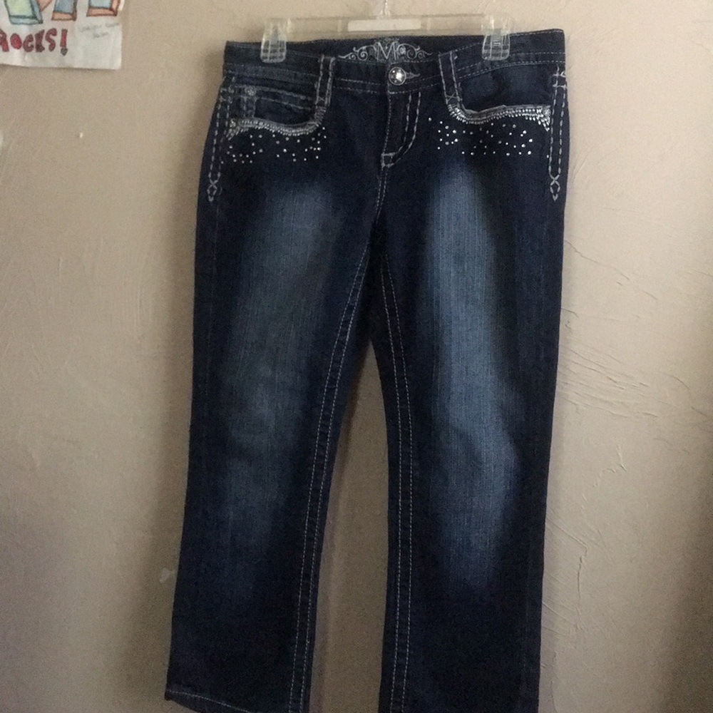 Jeans with embroidery